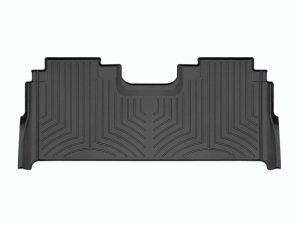 Ford F150 Supercrew Floor Mat Set - Rear - WeatherTech - FloorLiner HP - Black - `21-`27