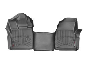 Ford F-150 Front Floor Liner - WeatherTech - DigitalFit, Over-The-Hump - Black - `16-`27