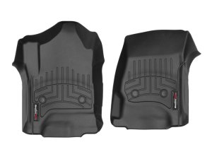 Chevrolet Silverado 1500 FloorLiner - Front - WeatherTech - DigitalFit - Black - `14-`27
