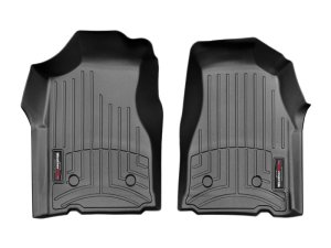 Chevrolet Colorado FloorLiner - Front - WeatherTech - DigitalFit - Black - `04-`12
