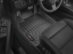 Porsche Cayman FloorLiner - Front - WeatherTech - DigitalFit - Black - `14-`27 Porsche Cayman FloorLiner - Front - WeatherTech - DigitalFit - Black - `14-`27