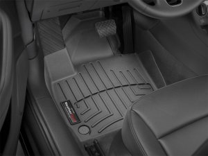 Audi Q3 FloorLiner - Front - WeatherTech - DigitalFit - Black - `15-`27