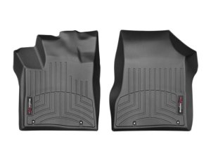 Nissan Murano FloorLiner - Front - WeatherTech - DigitalFit - Black - `15-`27