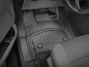 Ford F-150 Regular Cab FloorLiner - Front - WeatherTech - DigitalFit - Black - `16-`27