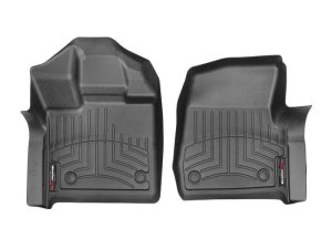 Ford F-150 Regular Cab FloorLiner - Front - WeatherTech - DigitalFit - Black - `16-`27