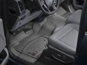 Ford F-150 FloorLiner - Front - WeatherTech - DigitalFit - Black - `15-`27