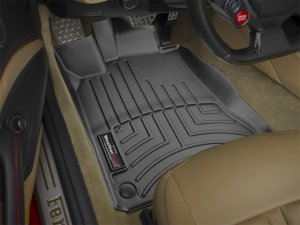 Ferrari California T FloorLiner - Front - WeatherTech - DigitalFit - Black - `15-`27