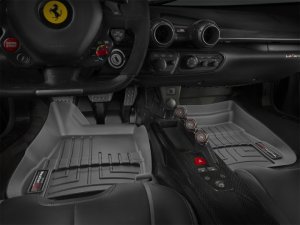 Ferrari LaFerrari FloorLiner - Front - WeatherTech - DigitalFit - Black - `15-`27