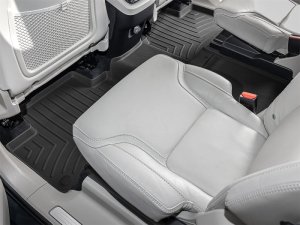 Volvo XC90 Floor Mat Set - Rear and Third Row - WeatherTech - FloorLiner HP - Black - 2020