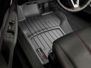 Mazda Miata MX-5 Floor Mats - Front - WeatherTech - FloorLiner DigitalFit - Black - `16-`27
