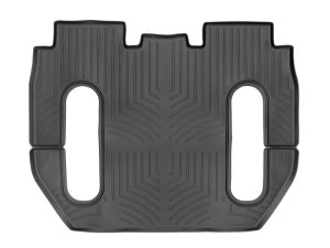 Tesla Model X Floor Mats - Rear - WeatherTech - FloorLiner DigitalFit - Black - `16-`27