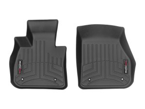 BMW X1 FloorLiner - Front - WeatherTech - DigitalFit - Black - `16-`27