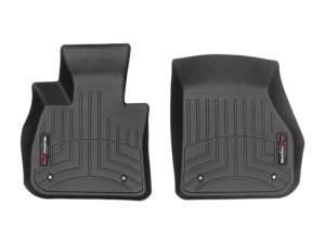 BMW X1 FloorLiner - Front - WeatherTech - DigitalFit - Black - `16-`27