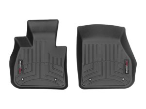 BMW X1 FloorLiner - Front - WeatherTech - DigitalFit - Black - `16-`27