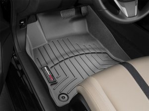 Honda Civic FloorLiner - Front - WeatherTech - DigitalFit - Black - `16-`27