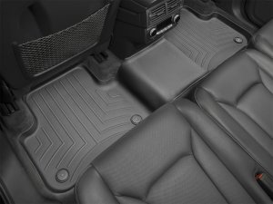 Audi Q7 FloorLiner - Rear - WeatherTech - DigitalFit - Black - `17-`27