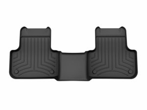 Audi Q7 Floor Mat Set - Rear - WeatherTech - FloorLiner HP - Black - `17-`25 Audi Q7 Floor Mat Set - Rear - WeatherTech - FloorLiner HP - Black - `17-`25
