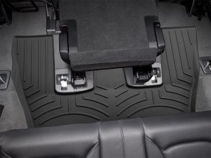 Audi Q7 Floor Mat Set - Rear - WeatherTech - FloorLiner HP - Black - `17-`25