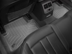Audi A4 FloorLiner - Rear - WeatherTech - DigitalFit - Black - `17-`27