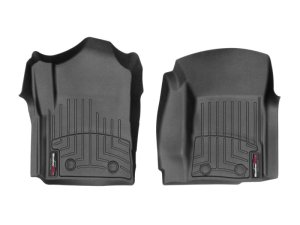 Chevrolet Silverado 3500 FloorLiner - Front - WeatherTech - DigitalFit - Black - `15-`27