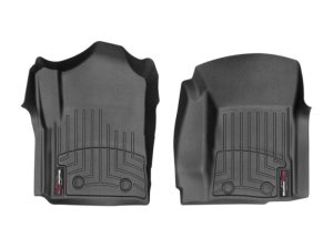 Chevrolet Silverado 3500 FloorLiner - Front - WeatherTech - DigitalFit - Black - `15-`27 Chevrolet Silverado 3500 FloorLiner - Front - WeatherTech - DigitalFit - Black - `15-`27