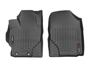 Toyota Prius C FloorLiner - Front - WeatherTech - DigitalFit - Black - `16-`27