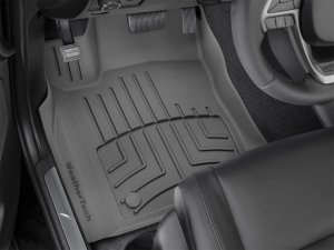 Dodge Durango Floor Mat Set - Front - WeatherTech - FloorLiner HP - Black - `16-`27