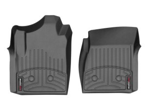 Chevrolet Silverado 1500 FloorLiner - Front - WeatherTech - DigitalFit - Black - `14-`27