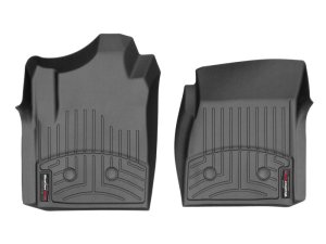 Chevrolet Silverado 1500 FloorLiner - Front - WeatherTech - DigitalFit - Black - `14-`27