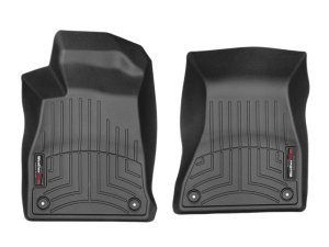 Audi A4 FloorLiner - Front - WeatherTech - DigitalFit - Black - `17-`27 Audi A4 FloorLiner - Front - WeatherTech - DigitalFit - Black - `17-`27