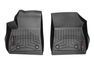 Chevrolet Cruze FloorLiner - Front - WeatherTech - FloorLiner DigitalFit - Black - `17-`27