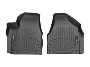 Chrysler Pacifica FloorLiner - Front - WeatherTech - DigitalFit - Black - `17-`27