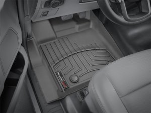 Ford F-150 FloorLiner - Front - WeatherTech - DigitalFit - Black - `16-`27