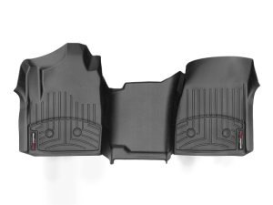 Chevrolet Silverado 1500 FloorLiner - Front - WeatherTech - DigitalFit - Black - `14-`27