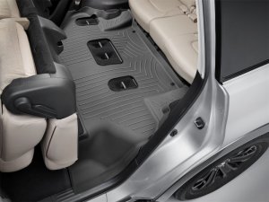Infiniti QX80 FloorLiner - Rear - WeatherTech - DigitalFit - Black - `14-`27