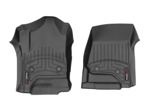 Chevrolet Silverado 1500 FloorLiner - Front - WeatherTech - DigitalFit - Black - `14-`27