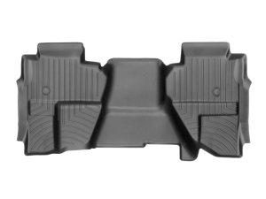 GMC Sierra Denali 1500 FloorLiner - Rear - WeatherTech - DigitalFit - Black - `14-`27