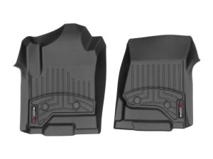 Chevrolet Silverado 1500 FloorLiner - Front - WeatherTech - DigitalFit - Black - `14-`27