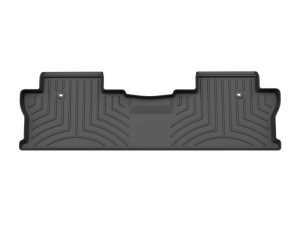 Honda Ridgeline Floor Mat Set - Rear - WeatherTech - 3D FloorLiner HP - Black - `17-`25