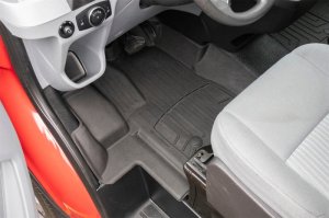 Ford Transit Floor Mats - Front - WeatherTech - FloorLiner HP - Black - `15-`19
