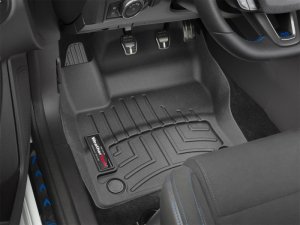 Ford Focus RS FloorLiner - Front - WeatherTech - DigitalFit - Black - `16-`27