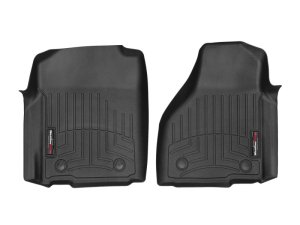 Dodge Ram 1500 FloorLiner - Front - WeatherTech - DigitalFit - Black - `12-`27