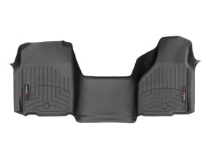 Dodge Ram 3500 SLT FloorLiner - Front - WeatherTech - DigitalFit - Black - `12-`27