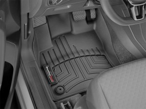 Volkswagen Tiguan FloorLiner - Front - WeatherTech - DigitalFit - Black - `18-`27