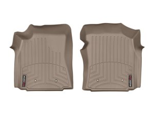 Toyota Tundra FloorLiner - Front - WeatherTech - DigitalFit - Tan - `00-`04