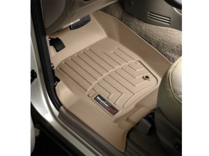 Ford Explorer FloorLiner - Front - WeatherTech - DigitalFit - Tan - `02-`05