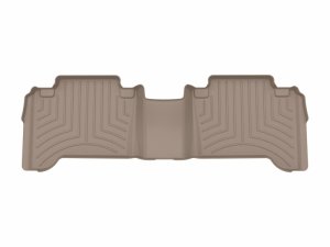Toyota Tacoma Floor Mat - Rear - WeatherTech - FloorLiner HP - Tan - `12-`15