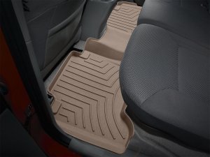 Toyota Tacoma Floor Mat - Rear - WeatherTech - FloorLiner HP - Tan - `12-`15