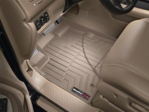 Honda Pilot Floor Liner - Front - WeatherTech - DigitalFit - Tan - 2005