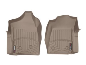 Chevrolet Silverado FloorLiner - Front - WeatherTech - DigitalFit - Tan - `99-`07